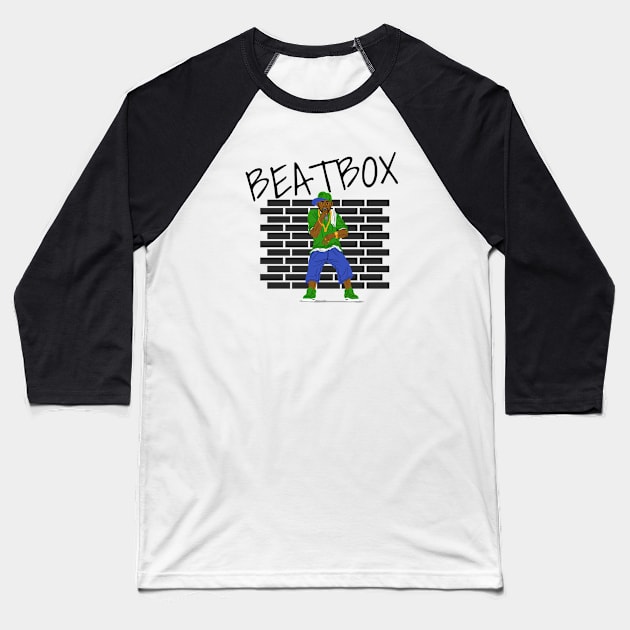 Beatbox Baseball T-Shirt by Mountain Morning Graphics